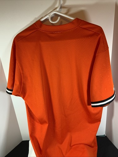 Jersey tipo pull over cuello en V naranja de los Gigantes de San Francisco, majestuoso, talla grande - Imagen 5 de 10