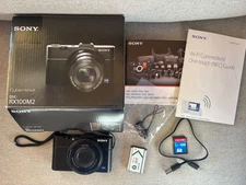 Sony DSC-RX100 II RX100M2  Camera 20.2MP Bundle,Original Box and More