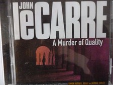 2 CD AUDIO BOOK - A MURDER OF QUALITY - John LeCarre [BBC Radio Drama]