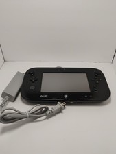 Nintendo Wii U Gamepad Only OEM WUP-010 Black W/ Charger No Stylus