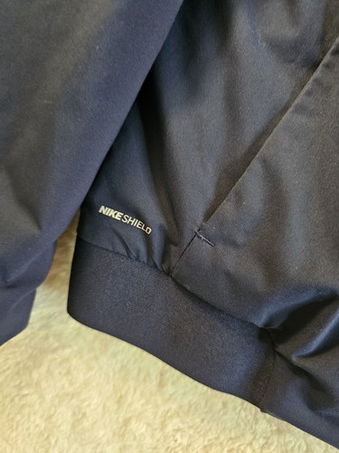New England Patriots Blue Insulated NIKE-SHIELD NFL FOOTBALL JACKET Coat Men XL - Picture 6 of 13