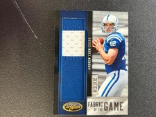 Andrew Luck 2012 Certified Jumbo Jersey Patch Rookie Indianapolis Colts 10/49 E1