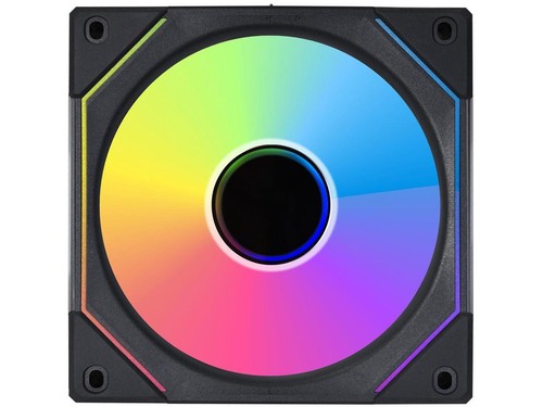 LIAN LI UNI FAN SL INFINITY 120 RGB BLACK 3 PCS PACK ---UF-SLIN120-3B ( L - Picture 5 of 5