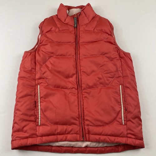REI Puffer Vest Girls Youth L Goose Down Full Zip Polyester Outdoors Pink
