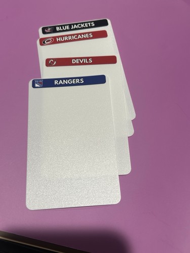 TALL Sports Card Dividers With FREE Customized MLB Logo Labels - Picture 2 of 2