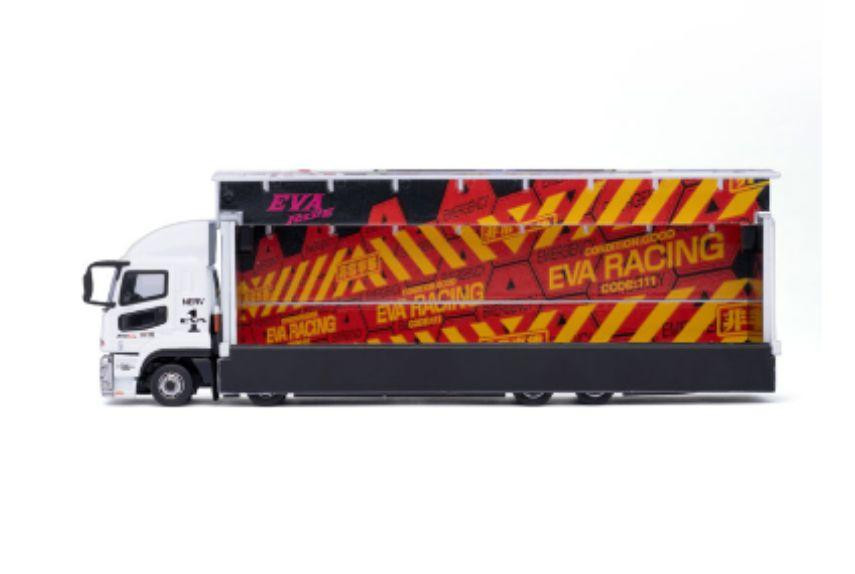 Mitsubishi Fuso Super Great EVA Racing 1/64 Diecast Model Mitsubishi Fuso Super Great EVA Racing 1/64 Diecast Model