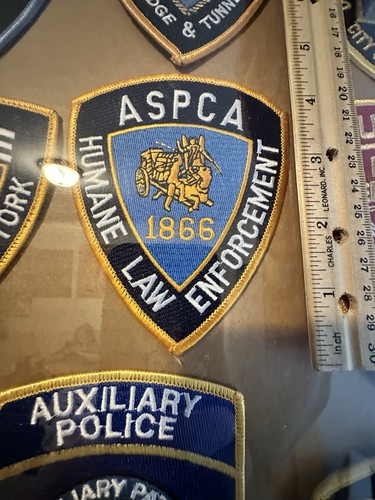 New York City ASPCA Humane Enforcement Patch UNBENUTZT