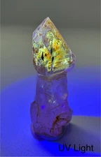 Nice Madagascar Petroleum Included Quartz (Firefly) Scepter (See Description)