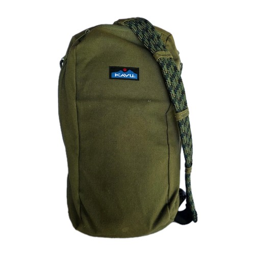 KAVU Rope Sling Bag Umhängetasche grün