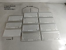 Lot of 11 Apple BlueTooth Keyboards A1314, A1644 "For Parts Only"