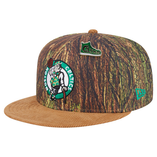 Herren - New Era Camouflage Boston Celtics Victory Grove Forest Sneaker Pin 9FIFTY - Bild 1 von 6