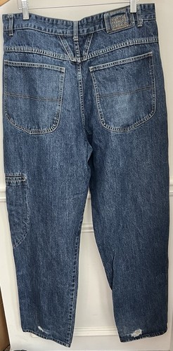 Vintage Marithe Francois Girbaud Mens Blue Jeans 100% Cotton Size 36 X 33 - Picture 2 of 6