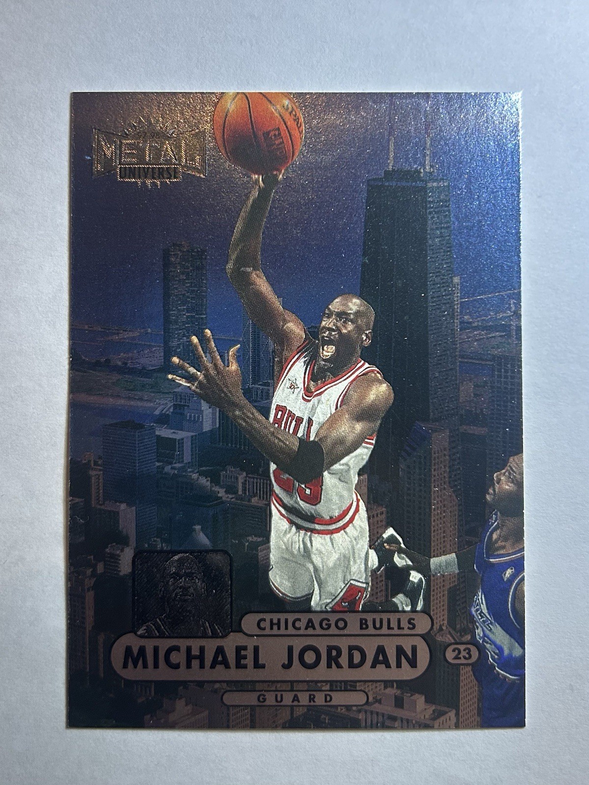 銀製　マイケル・ジョーダン 限定メダル NO.23 1997-98 Metal Universe - Michael Jordan #23 for sale online