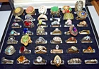 Vintage Estate Costume Jewelry LOT 42 RINGS ALL Wearable Some Marked