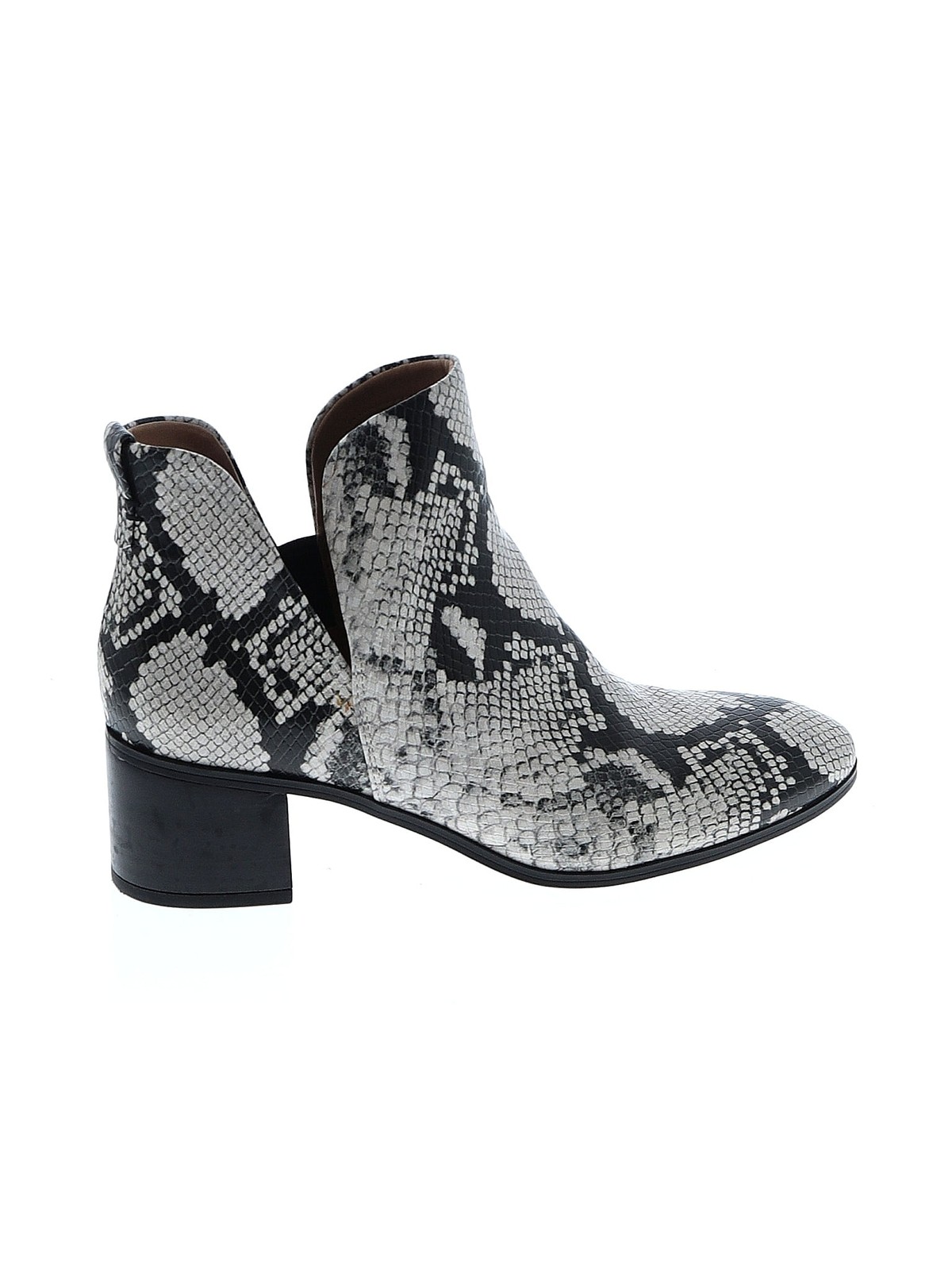 Franco Sarto Women Gray Ankle Boots US