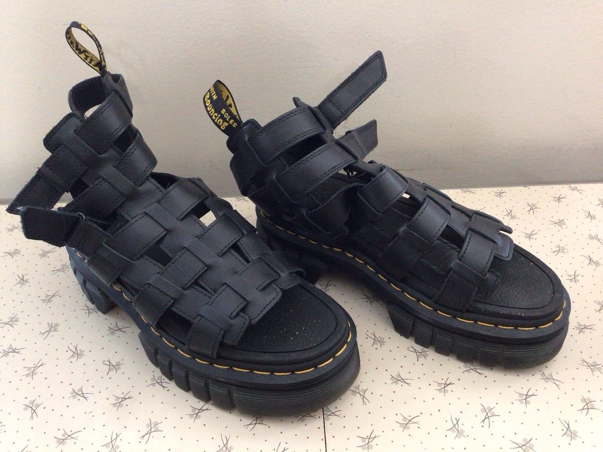 Dr. Martens Ricki Gladiator Nappa Lux Leather Platform