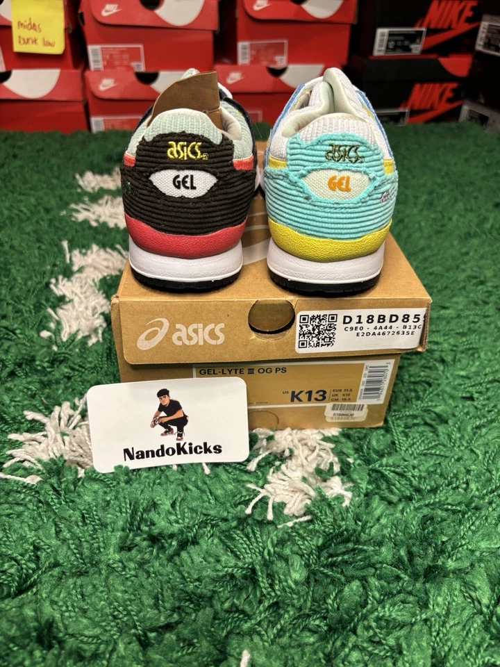 ASICS Sean Wotherspoon x Atmos x Gel Lyte 3 PS 'Pasera' 1204A018-000 13C Foto 3 de 4