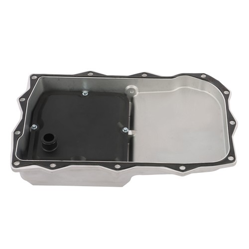 Raw Aluminum Transmission Pan W/ Filter For 2013-2022 Ram 1500/Challenger - Foto 6 di 12