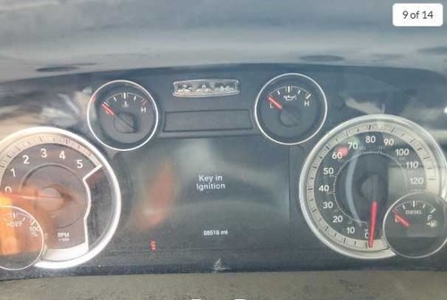 Used Speedometer Gauge fits: 2016 Ram Dodge 3500 pickup cluster diesel 6.7L MPH