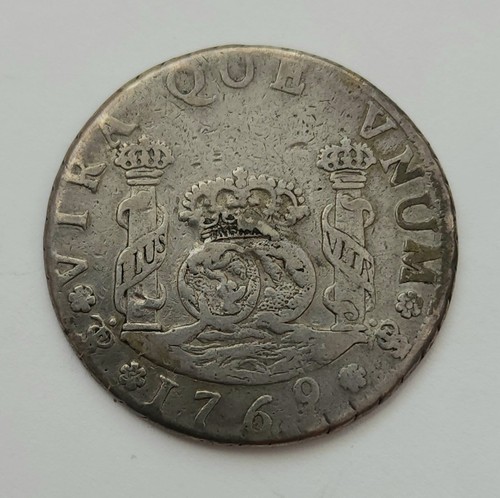 BOLIVIA Silver Coin 4 REALES 1769 JR VF-/F - 第 1/2 張圖片