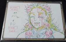 Demon Slayer Kimetsu no Yaiba Ufotable Kyoujuro Rengoku B2 Original Poster NEW