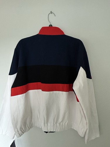 GETRAGEN rot/weiß/schwarz & blau Cleveland Guardians Racing durchgehender Reißverschluss Jkt. Damen Gr. XXL - Neu mit Etikett - Bild 18 von 23