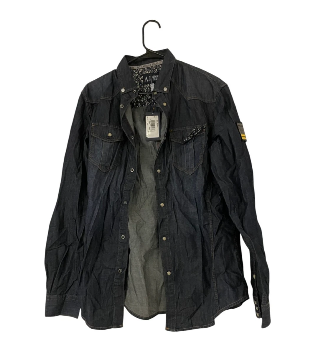 Armani Jeans Shirts for Men for sale | eBay
