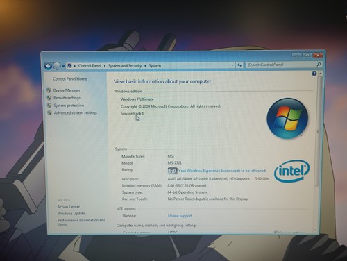 MSI FM2-A75MA-E35 Ver:1.3 Micro ATX AMD 3.90GHz A6-6400 8GB DDR3 Motherboard I/O - Picture 15 of 18