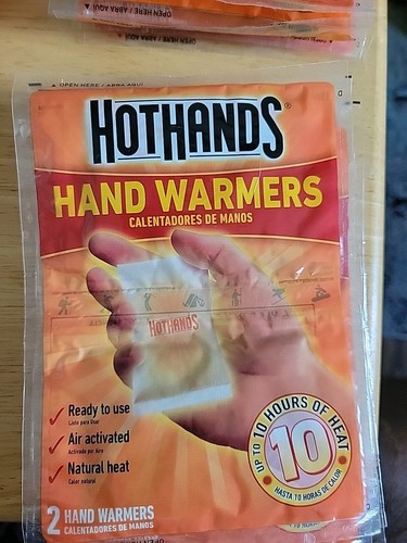 5 Packs 10 Pairs HotHands Hand Warmers 10 Hrs All In Date. - Picture 1 of 3