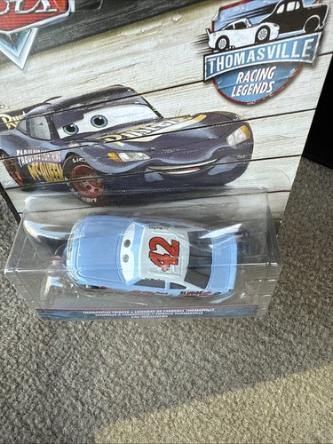 Coches Disney Pixar - Cal Weathers - Thomasville Racing Legends serie Mattel - Imagen 3 de 7