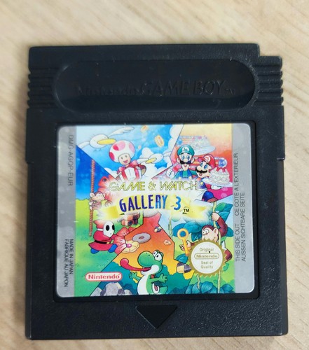 GBC Game And Watch Gallery 3 Spiel - Game Boy Spiel
