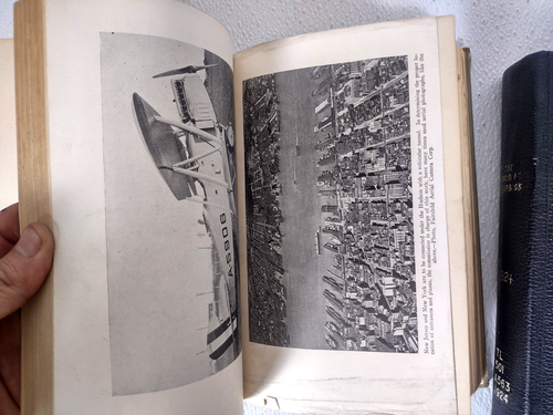 Aircraft Yearbook - 1923 & 1924 Lot of 2 Ex Library Books READ RARE - Picture 9 of 13
