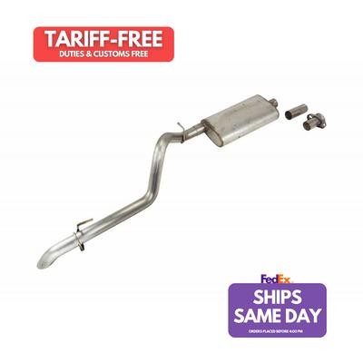 Pypes Exhaust SJJ01S, Kit Natural Stainless Fits 91-01 Jeep Cherokee Cat Back Ex - Picture 1 of 9