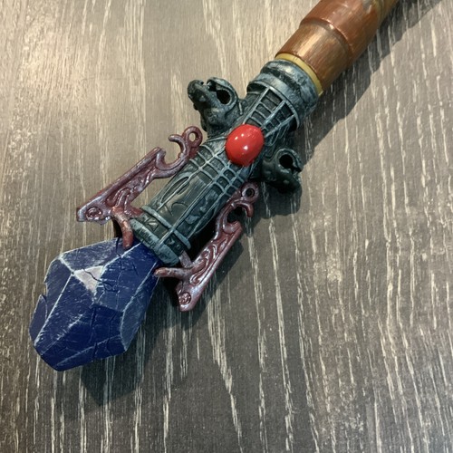 Magiquest Wand Great Wolf Lodge Wolf Magic Quest blue Crystal Gem Works - Picture 2 of 14