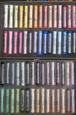 Rembrandt 60 Soft Pastels Talons Artists Fine Quality 300 C Vintage 1985