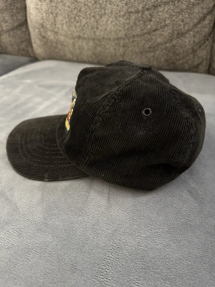 De colección Joe Camel Cigarrillo Suave Personaje Negro Pana Snapback Gorra Sombrero Foto 2 de 4