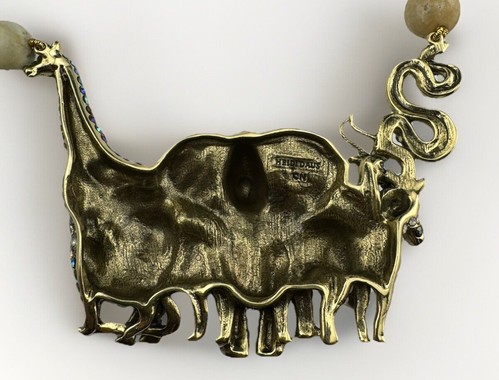 Neu Heidi Daus funkelnde Safari Tierreich Kristall Halskette & mehr Schmuck - Bild 15 von 17