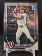 2025 Bowman - Dylan Crews #42 Chrome Mojo Refractor (RC)