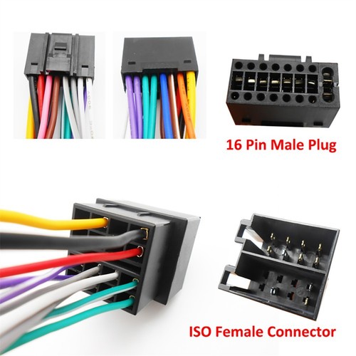 New Practical 16P To ISO Cable Adapter Parts Accessories Other Connector - Picture 7 of 12