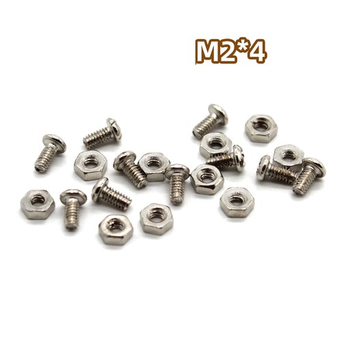 M2 Phillips Rounded Screws & Hex Nuts Set Thread Length:4/10/12/14/16/20/25/30mm - Picture 6 of 15