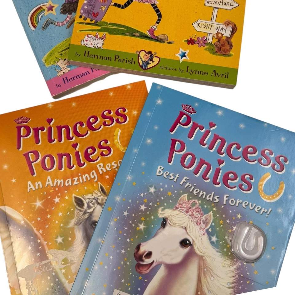 Kids Book Bundle Amelia Bedelia Princess Ponies Billie B Brown The Book Buddies Foto 3 de 4