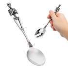 Retro Spoon Titanium Steel Skeleton Cutlery Tableware Halloween Easter Decor