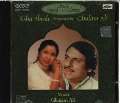 CD Asha Bhosle / Ghulam Ali Meraj-E-Ghazal Saregama