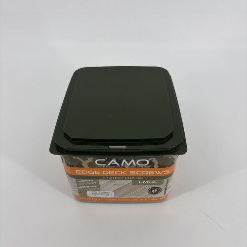 CAMO 0345124 Viti a ponte per bordi, fissaggio nascosto, 1-7/8", rivestite ProTech (700 ct) - Foto 2 di 6