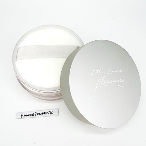 Estee Lauder Pleasures Perfumed Body Powder 1oz w/ Dusting Puff New Rare HTF - Picture 1 of 6