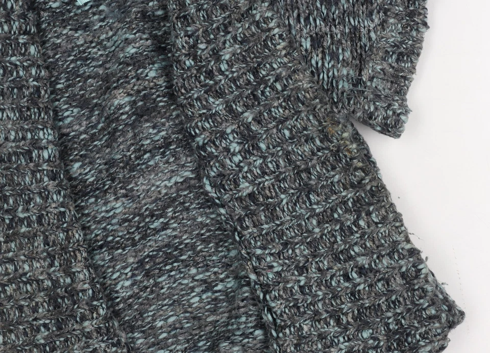 Maine New England Women's Grey Open Front Cardigan Size 12 - Image 3 of 4