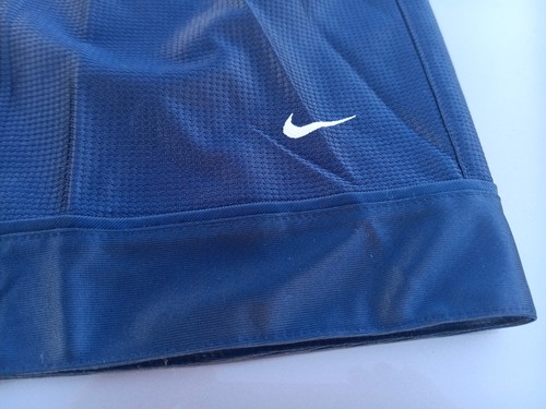 Nike Shorts Herren Medium dunkelblau weiß sportlich Mesh - Bild 2 von 8