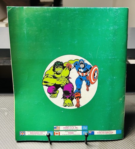 Panini Marvel Super Heroes SECRET WARS 1986 Sticker Book UNUSED - Picture 2 of 2