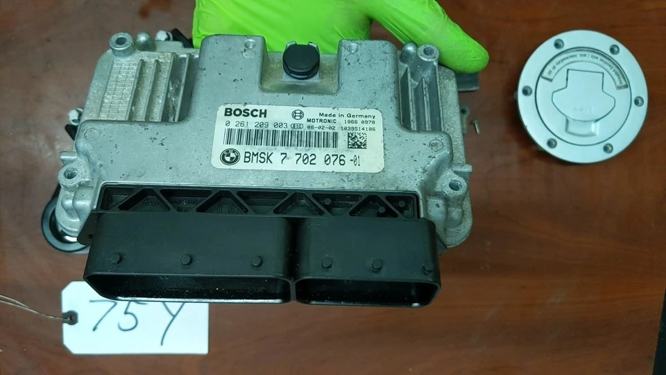 ECU CON Juego de bloqueo bloqueo bloqueo de encendido bloqueo de tanque BMW R 1200 GS 0307 04-07 0 261 209 003 Foto 3 de 4