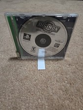 Digimon World (Sony PlayStation) PS1 Disc And Back Cover Art - No Manual